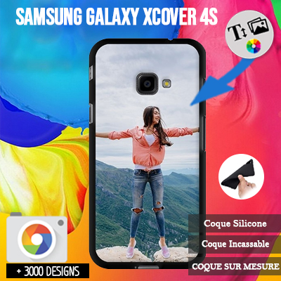 Coque Samsung Galaxy Xcover 4s Personnalisée souple