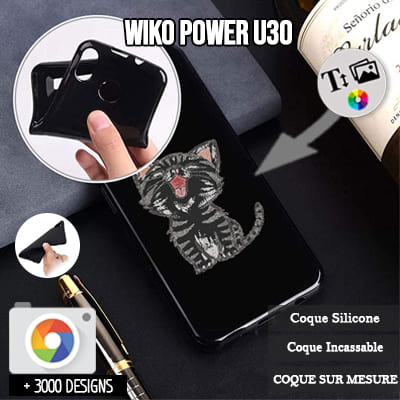 Coque Wiko Power U30 Personnalisée souple