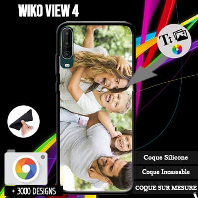 Coque Wiko View 4 Personnalisée souple