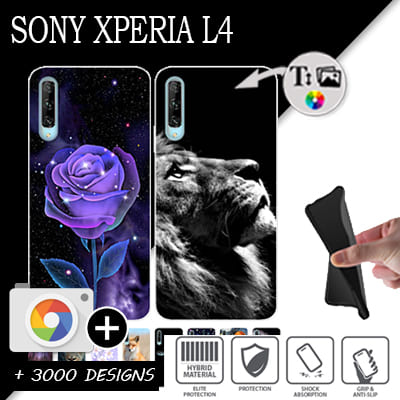 custodia silicone Sony Xperia L4