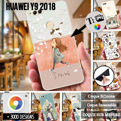custodia silicone Huawei Y9 2018