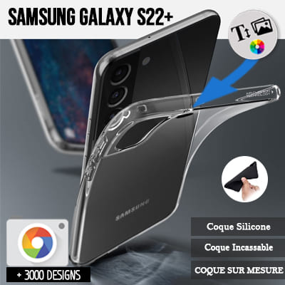 Coque Samsung Galaxy S22 Plus Personnalisée souple