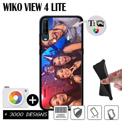 Coque Wiko View 4 Lite Personnalisée souple