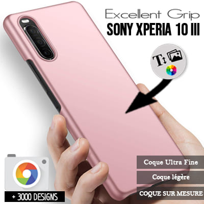 Cover Sony Xperia 10 III rigida  personalizzata