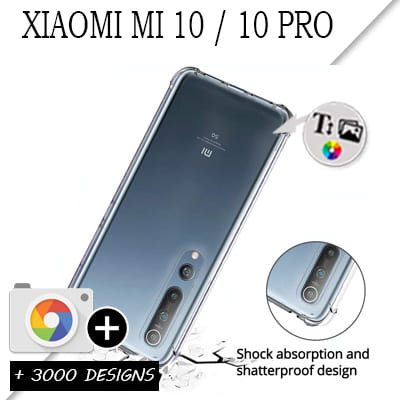 Cover Xiaomi Mi 10 / Xiaomi Mi 10 Pro rigida  personalizzata