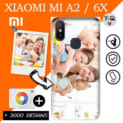 Cover Xiaomi Mi A2 / Xiaomi 6x rigida  personalizzata
