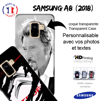 coque personnalisee Samsung Galaxy A8 - 2018