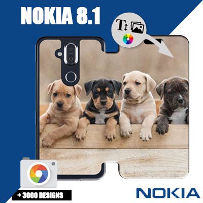 Cover Personalizzata a Libro Nokia 8.1 / Nokia X7 / Nokia 7.1 Plus