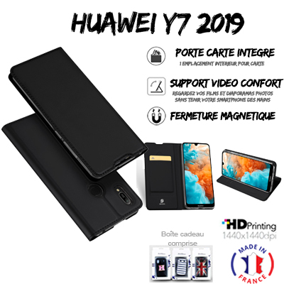 acheter etui portefeuille Huawei Y7 2019 / Y7 Pro 2019 / Y7 Prime 2019 / Enjoy 9 / Honor 8c