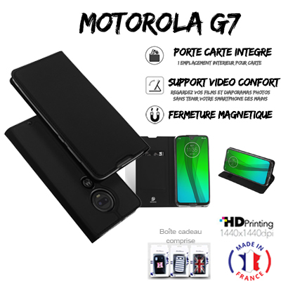 acheter etui portefeuille Motorola G7 / G7 Plus
