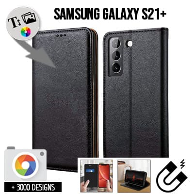 Cover Personalizzata a Libro Samsung Galaxy S21+