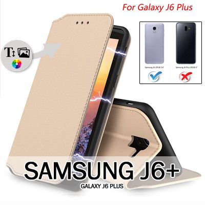 acheter etui portefeuille Samsung Galaxy J6+
