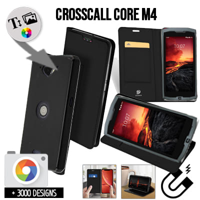 acheter etui portefeuille Crosscall Core M4