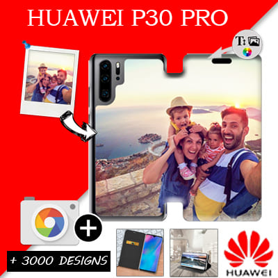 Cover Personalizzata a Libro Huawei P30 Pro