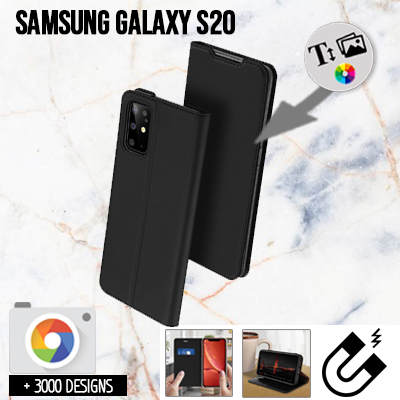 Cover Personalizzata a Libro Samsung Galaxy S20 / S20 5G