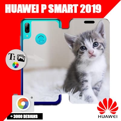 Cover Personalizzata a Libro Huawei P Smart 2019 / Honor 10 lite