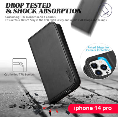Cover Personalizzata a Libro iPhone 14 Pro