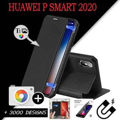 acheter etui portefeuille Huawei PSMART 2020