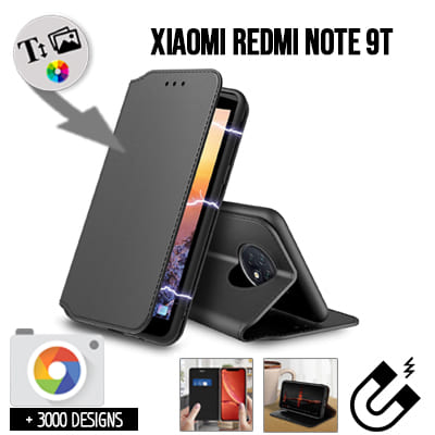 Cover Personalizzata a Libro Xiaomi Redmi Note 9T