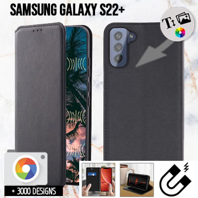 Cover Personalizzata a Libro Samsung Galaxy S22 Plus