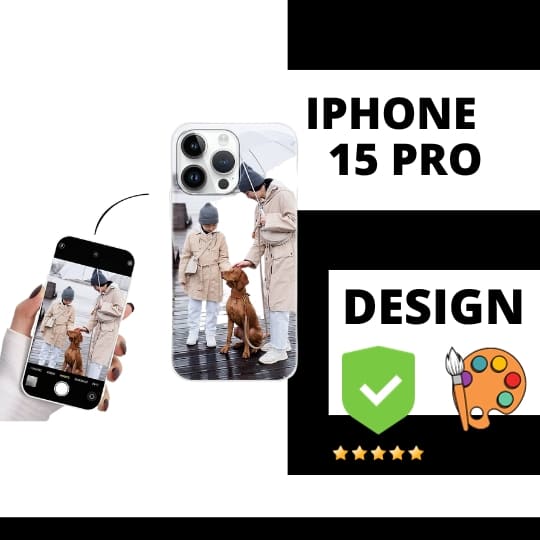 Cover Iphone 15 Pro rigida  personalizzata
