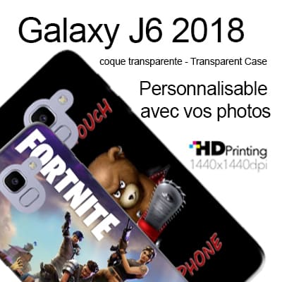 coque personnalisee Samsung Galaxy J6 2018