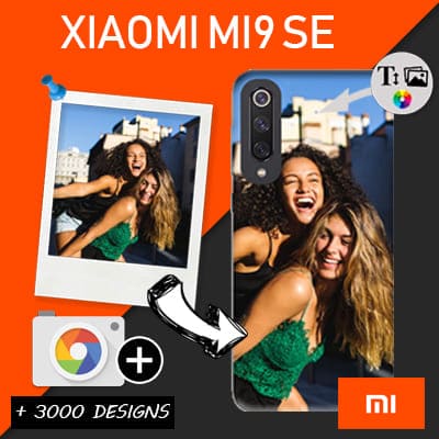 Cover Xiaomi Mi 9 SE rigida  personalizzata