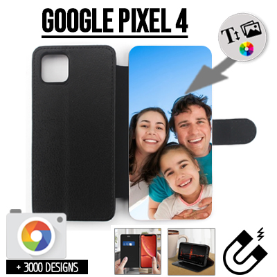 Cover Personalizzata a Libro Google Pixel 4