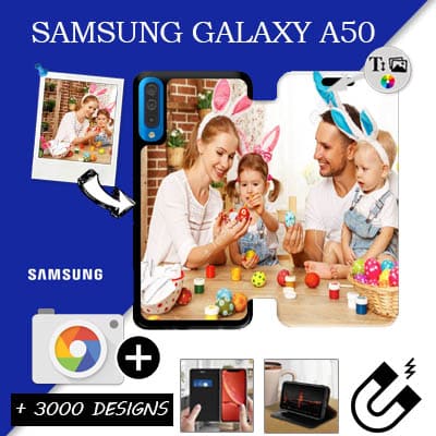 acheter etui portefeuille Samsung Galaxy A50