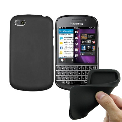 custodia silicone Blackberry Q10