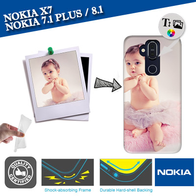 Coque Nokia 8.1 / Nokia X7 / Nokia 7.1 Plus Personnalisée souple