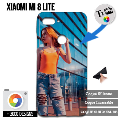 custodia silicone Xiaomi Mi 8 Lite
