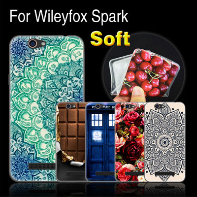 Coque Wileyfox Spark / Spark + Personnalisée souple