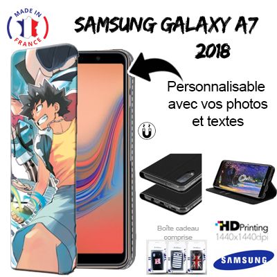 Cover Personalizzata a Libro Samsung Galaxy A7 2018