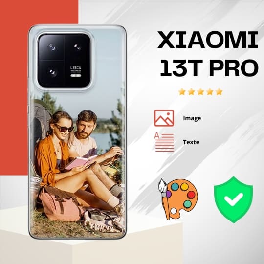 Cover Xiaomi 13t PRO rigida  personalizzata
