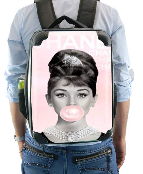 Zaino Audrey Hepburn bubblegum 