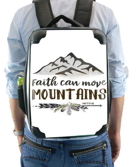 Zaino Faith can move montains Matt 17v20 Bible Blessed Art 