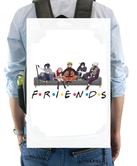 Zaino Friends parodie Naruto manga 
