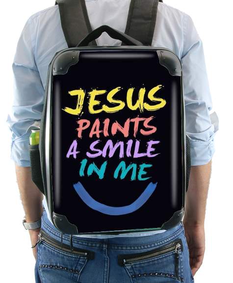 Zaino Jesus paints a smile in me Bible 