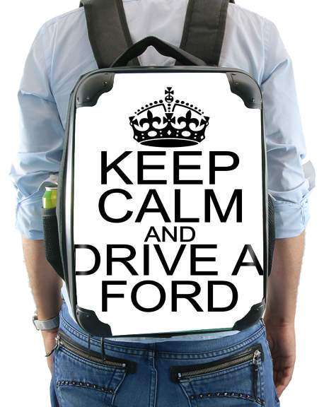 Zaino Keep Calm And Drive a Ford 
