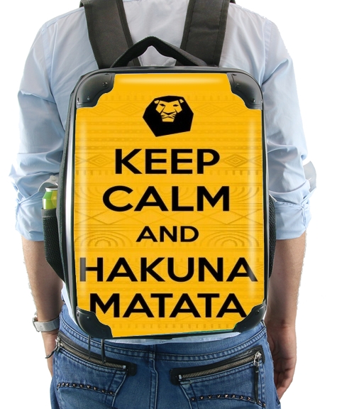 Zaino Keep Calm And Hakuna Matata 