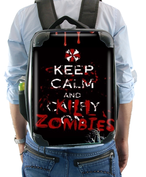 Zaino Keep Calm And Kill Zombies 