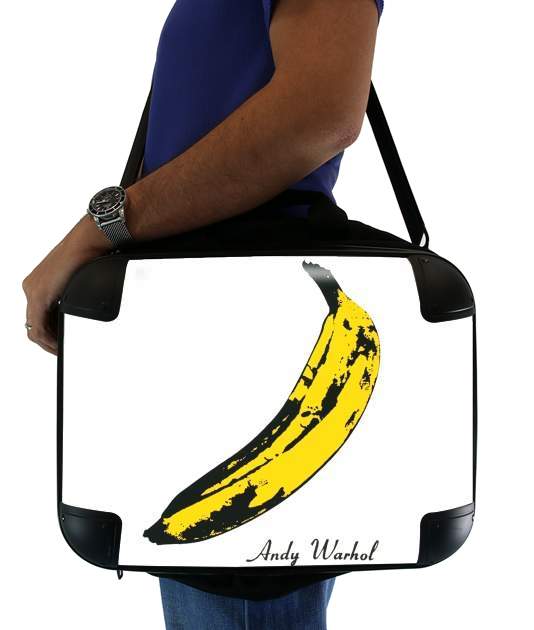 sacoche ordinateur Andy Warhol Banana