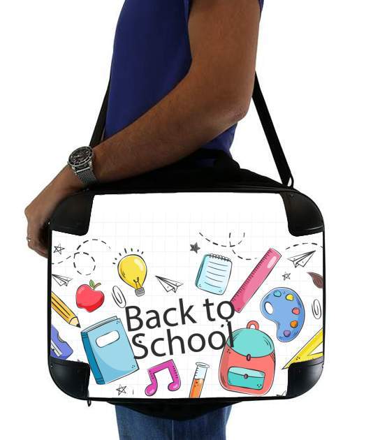 borsa Back to school background drawing 