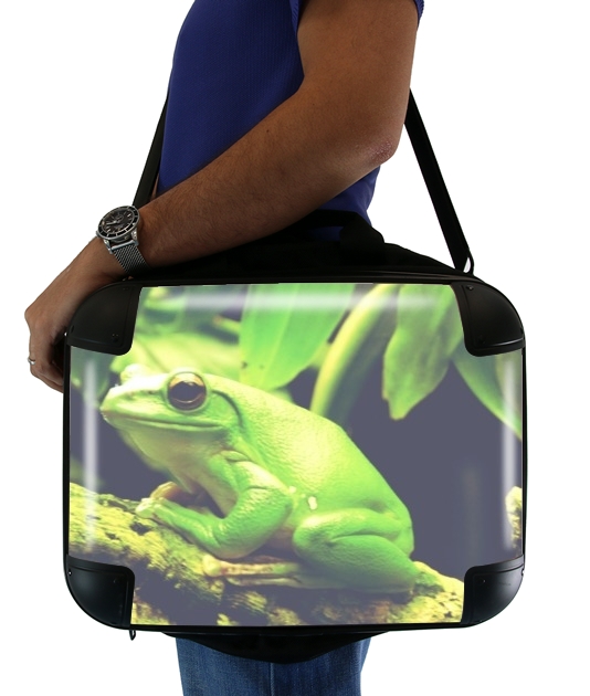 sacoche ordinateur Green Frog
