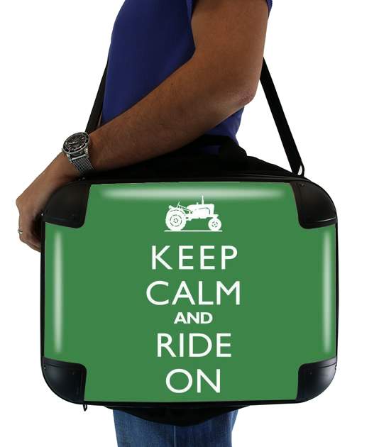borsa Keep Calm And ride on Tractor 