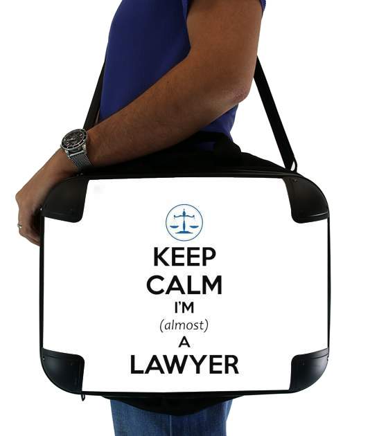borsa Keep calm i am almost a lawyer 