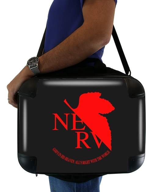 sacoche ordinateur Nerv Neon Genesis Evangelion