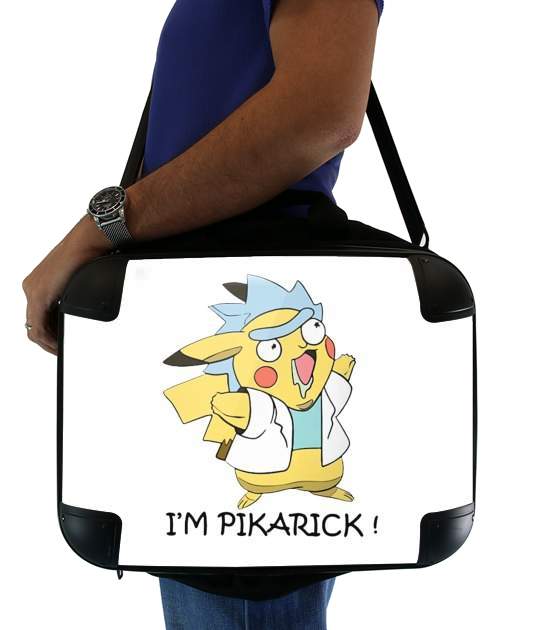 sacoche ordinateur Pikarick - Rick Sanchez And Pikachu 