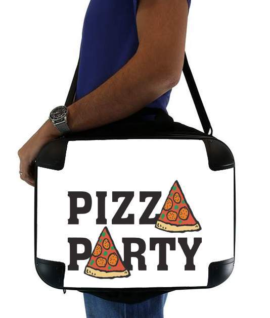 sacoche ordinateur Pizza Party